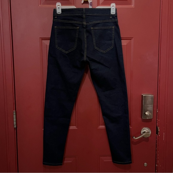 Men's SHEIN Dark Blue Skinny Jeans - Picture 6 of 14
